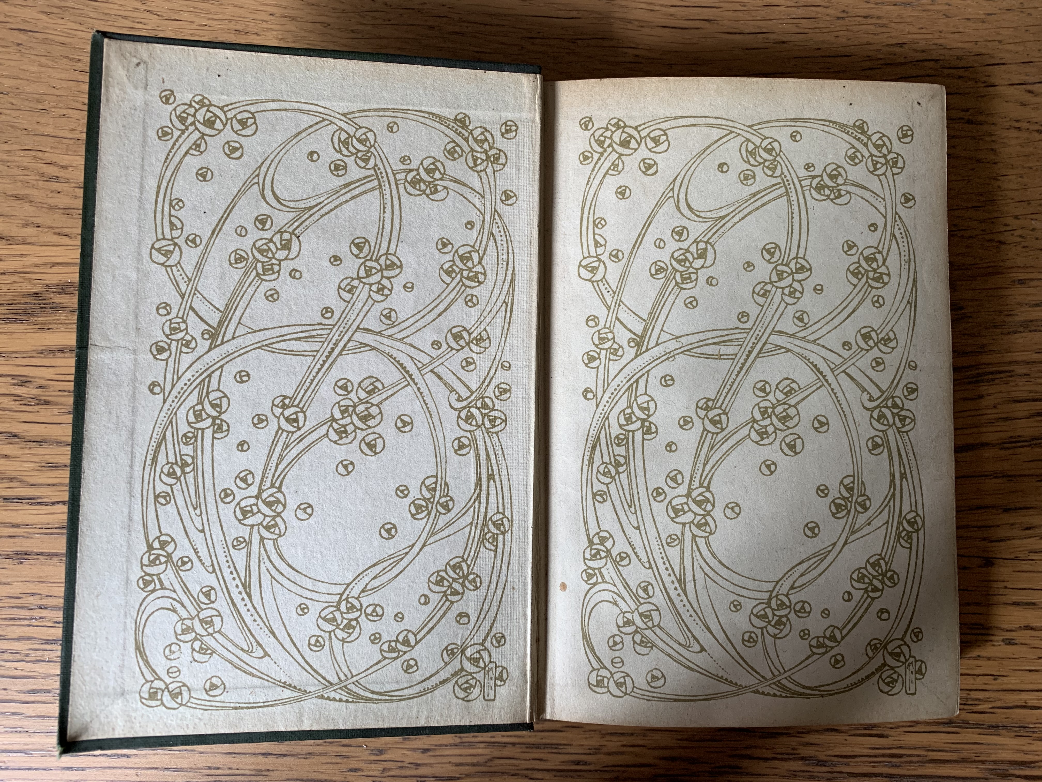 Endpapers of the book