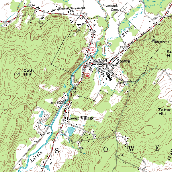 Example of Contours from Wikipedia