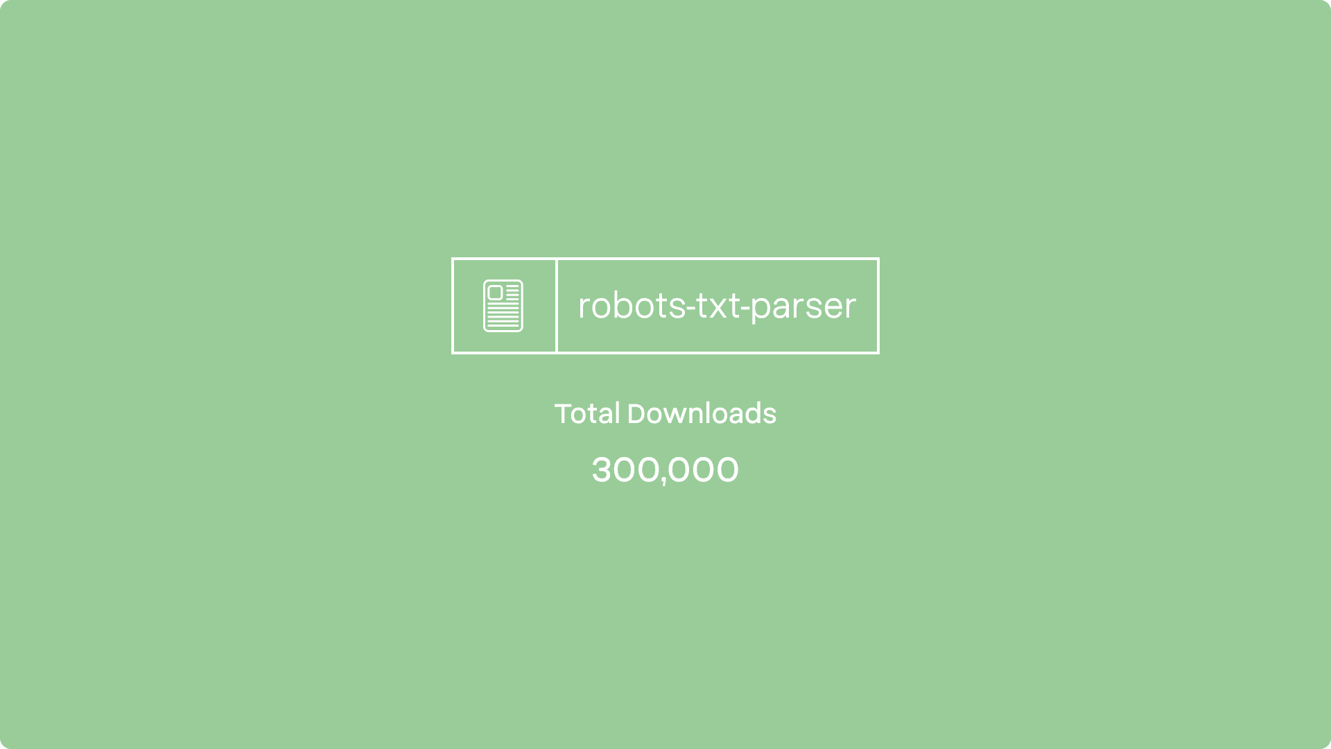 Robots-txt-parser, an open source robots.txt parser.